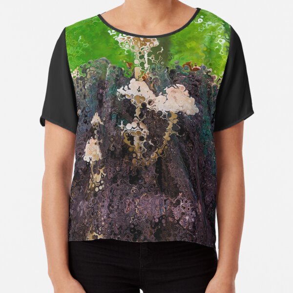 Dissolution 16 Chiffon Top