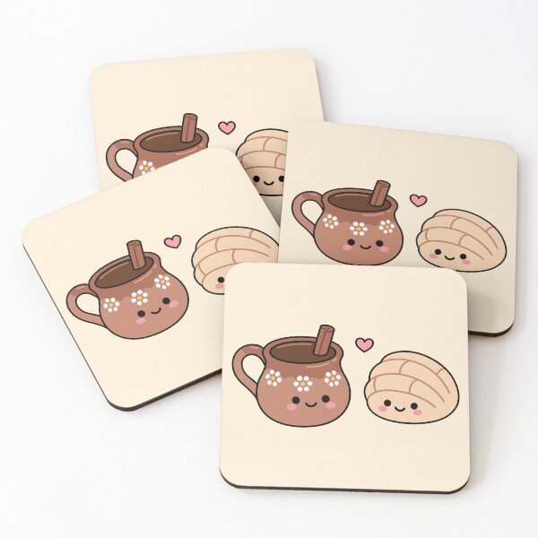 Item preview, Kawaii Mexican Cafe de Olla and Concha  designed and sold by irmirx.