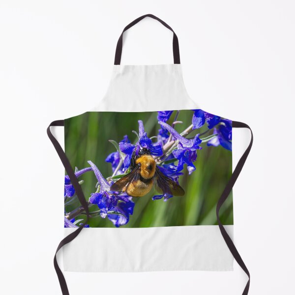 Item preview, Bumble Bee on Blue Flowers designed and sold by Peter Milota Studio.