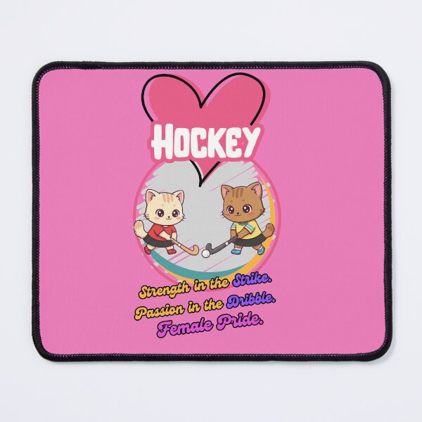 Item preview, Copia de Two girls playing hockey chase ball designed and sold by DibuHumor.