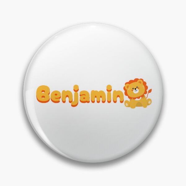 Item preview, Benjamin (Lion) Name Sticker designed and sold by pikes84.