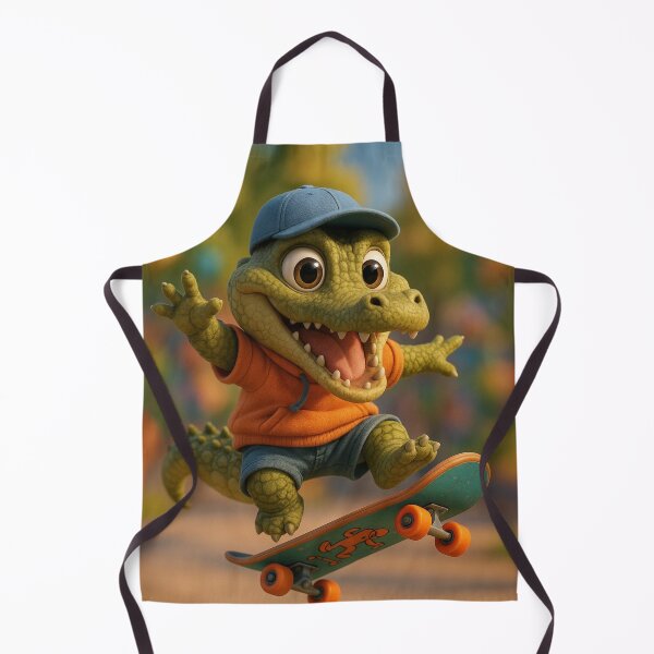 Item preview, Skater Nile Crocodile designed and sold by Sillytoe.