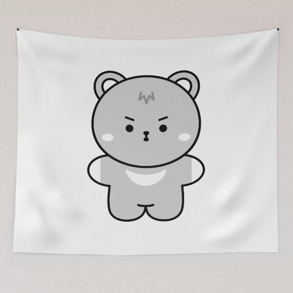 Item preview, MX Shownu - MONMUNGCHI X BAETONGYI - Welcome Party Pop-Up Store designed and sold by 0627june.