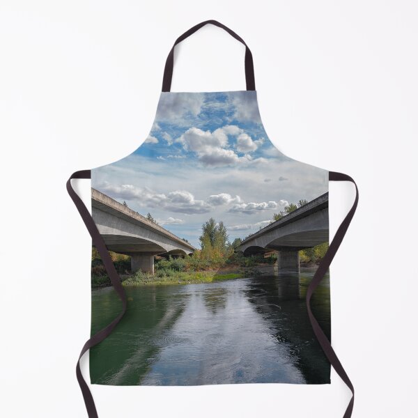 Item preview, The Santiam River Bridges near Albany, Oregon designed and sold by Peter Milota Studio.