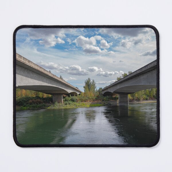 Item preview, The Santiam River Bridges near Albany, Oregon designed and sold by Peter Milota Studio.