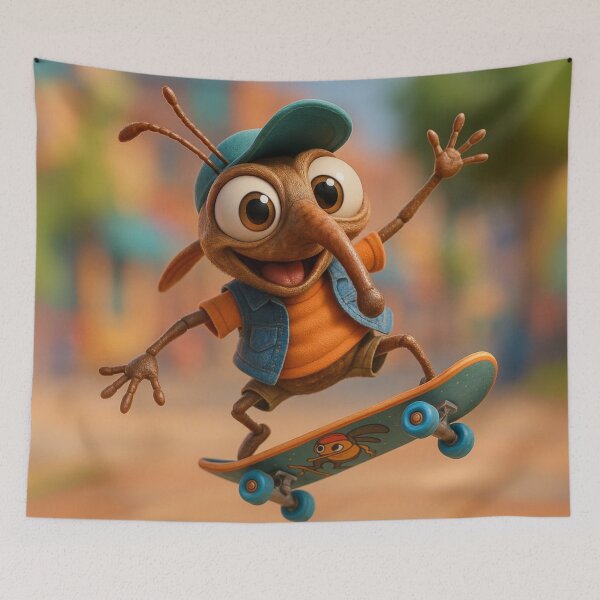 Item preview, Skater Nut Weevil  designed and sold by Sillytoe.
