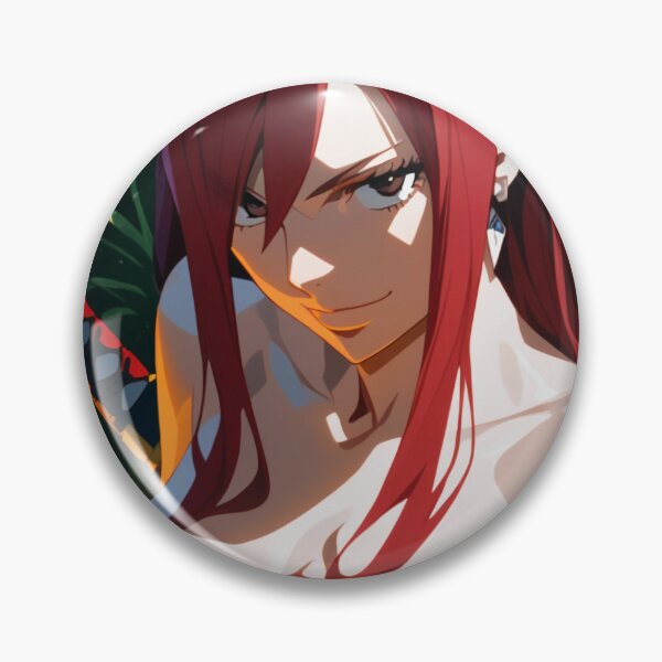Item preview, Erza Scarlet 002 designed and sold by Raziel619 Prints.