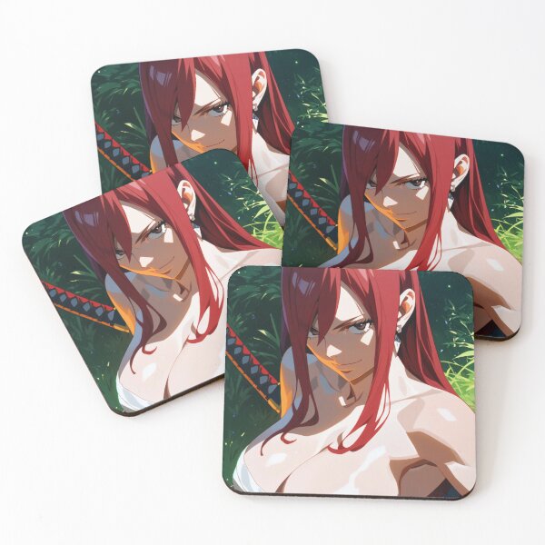 Item preview, Erza Scarlet 002 designed and sold by Raziel619 Prints.