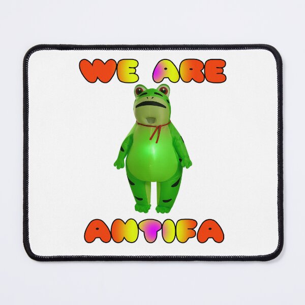 Item preview, PORTLAND GREEN FROG WE ARE ANTIFA  designed and sold by Wishbonedezine.