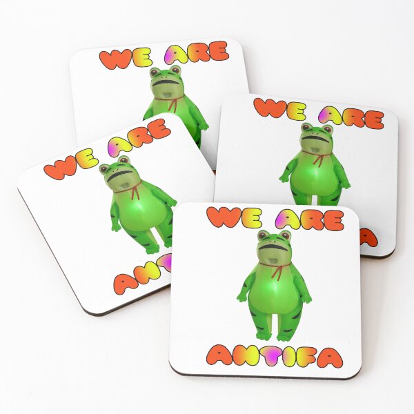 Item preview, PORTLAND GREEN FROG WE ARE ANTIFA  designed and sold by Wishbonedezine.
