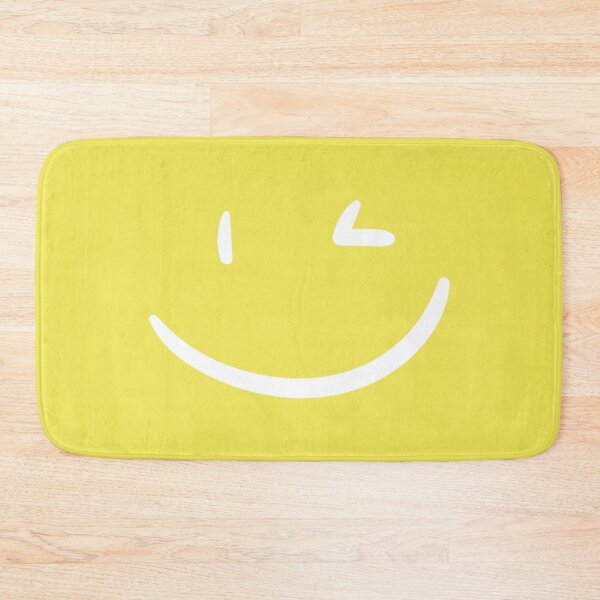 Item preview, Minimal Winking Smile Face – Simple Happy Design designed and sold by ARTDXB.