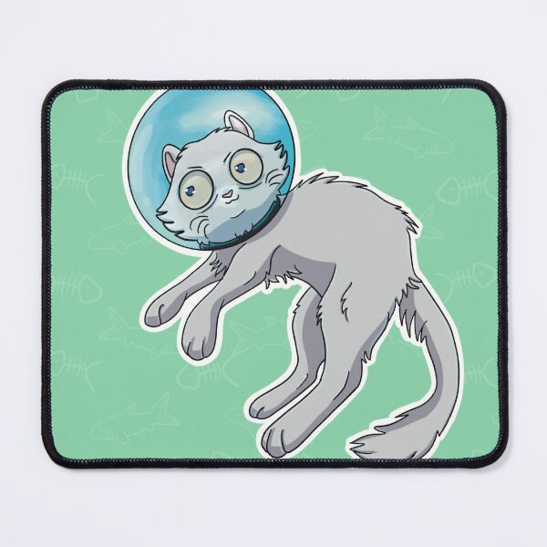 Item preview, Fishy Fishbowl White Kitty designed and sold by BraveBirdy.