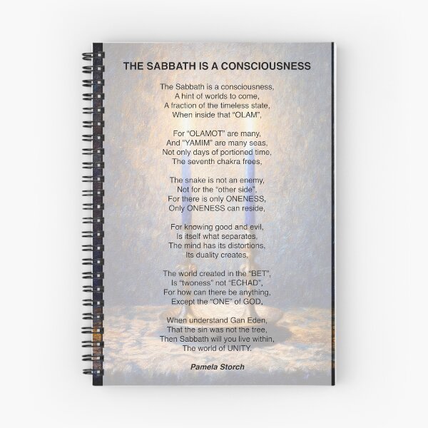 Item preview, The Sabbath is a Consciousness Poem by Pamela Storch designed and sold by Pamela Storch.