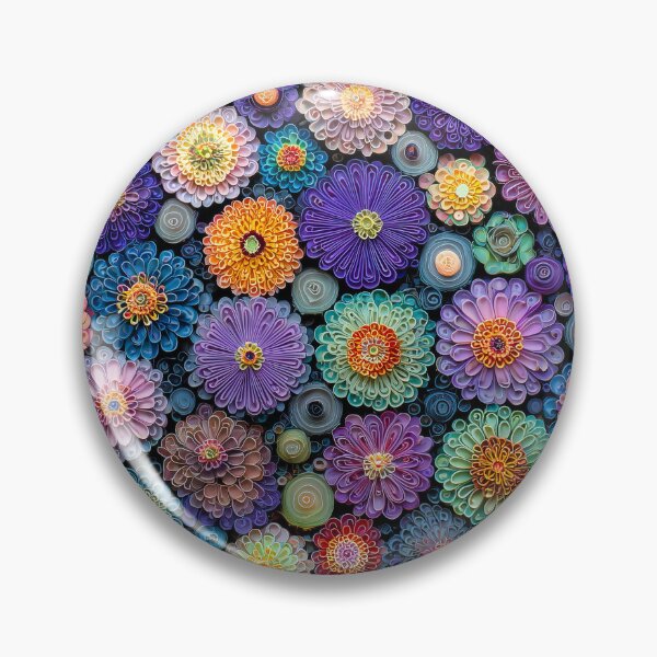 Item preview, Vibrant Paper Quilling Flowers designed and sold by JPugliese.