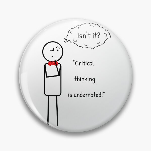 Item preview, Think - it's actually attractive! designed and sold by ThinkMan.