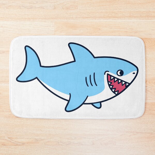 Item preview, Funny Cartoon Shark  designed and sold by irmirx.