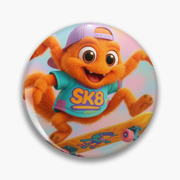 Item preview, Skater Orange Baboon Tarantula designed and sold by Sillytoe.