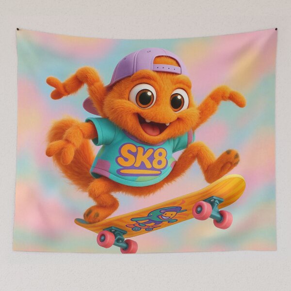 Item preview, Skater Orange Baboon Tarantula designed and sold by Sillytoe.