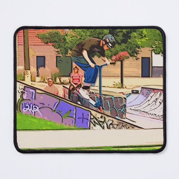 Item preview, The Nosedive Landing - Scooter Rider Trick designed and sold by NaturePrints.