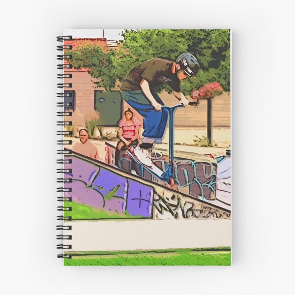 Item preview, The Nosedive Landing - Scooter Rider Trick designed and sold by NaturePrints.