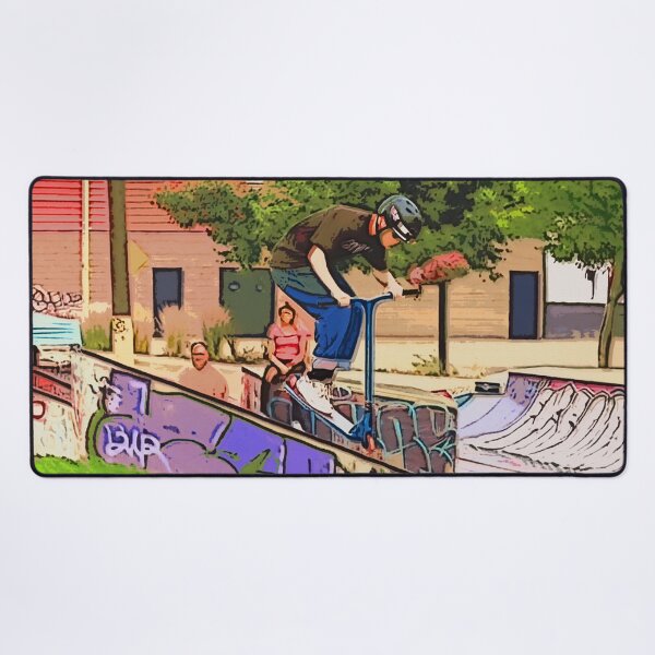 Item preview, The Nosedive Landing - Scooter Rider Trick designed and sold by NaturePrints.