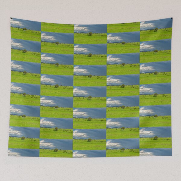Item preview, Pinyon Pine Tree in a Green Pasture designed and sold by Peter Milota Studio.