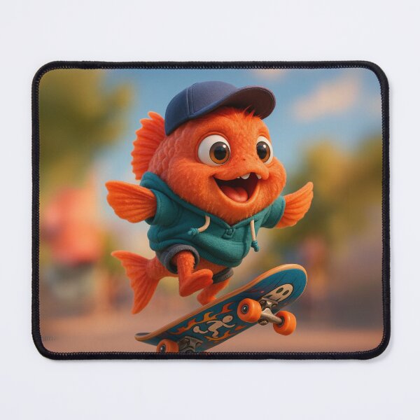 Item preview, Skater Orange Roughy Fish designed and sold by Sillytoe.