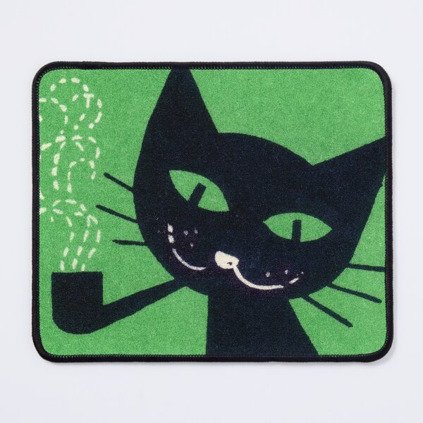 Item preview, Pipe-Smoking Cat Matchbox designed and sold by mamiespaw.