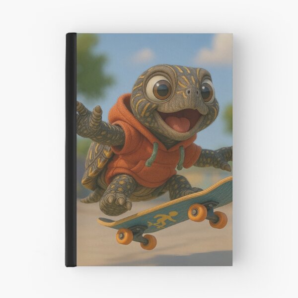 Item preview, Skater Ornate Box Turtle designed and sold by Sillytoe.