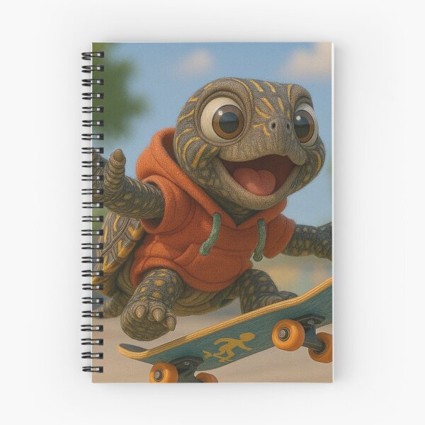 Item preview, Skater Ornate Box Turtle designed and sold by Sillytoe.