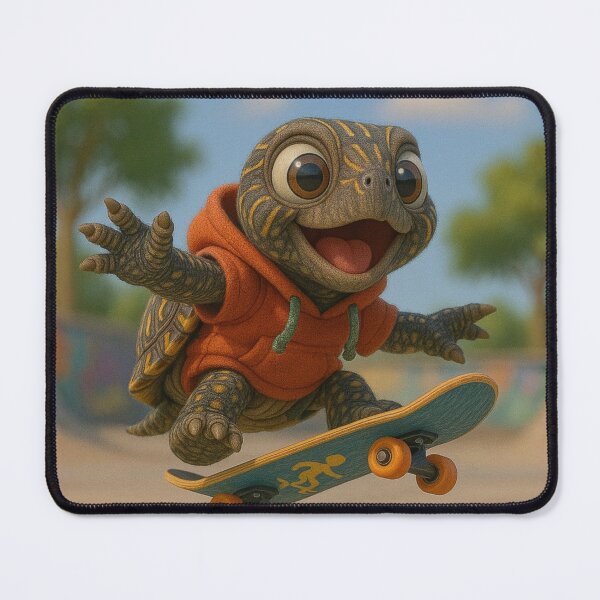 Item preview, Skater Ornate Box Turtle designed and sold by Sillytoe.