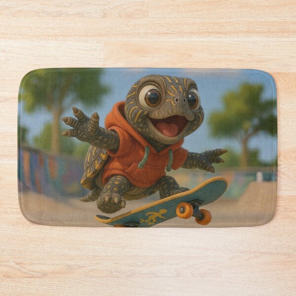 Item preview, Skater Ornate Box Turtle designed and sold by Sillytoe.