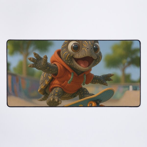 Item preview, Skater Ornate Box Turtle designed and sold by Sillytoe.