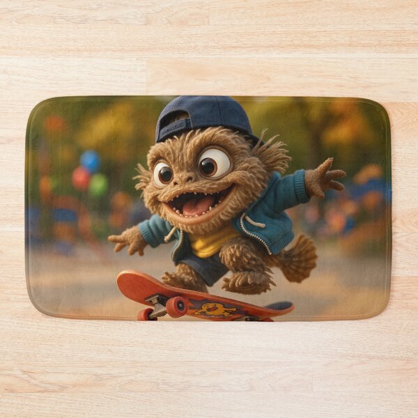 Item preview, Skater Oyster Toadfish designed and sold by Sillytoe.