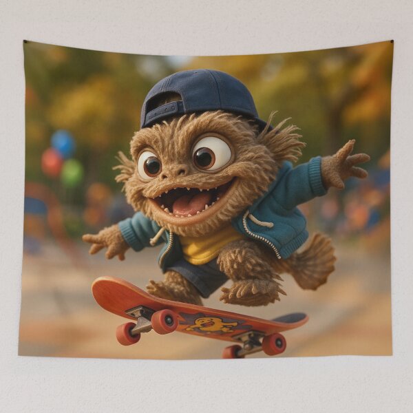 Item preview, Skater Oyster Toadfish designed and sold by Sillytoe.