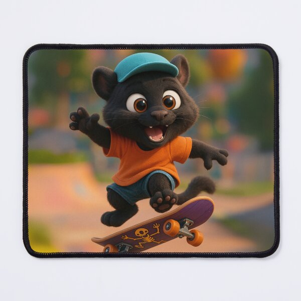 Item preview, Skater Panther designed and sold by Sillytoe.