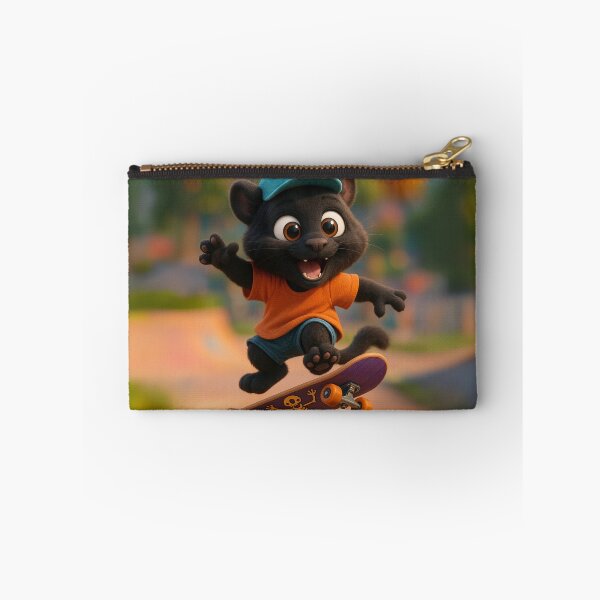 Artikelvorschau, Skater Panther entworfen und verkauft von Sillytoe.