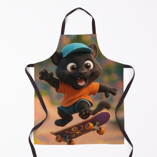 Item preview, Skater Panther designed and sold by Sillytoe.