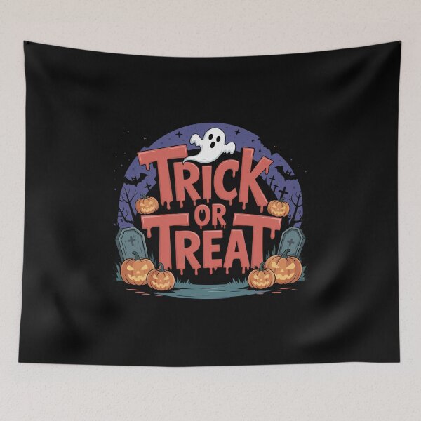 Item preview, Trick Or Treat Pumpkin Design designed and sold by Peter Stawicki.