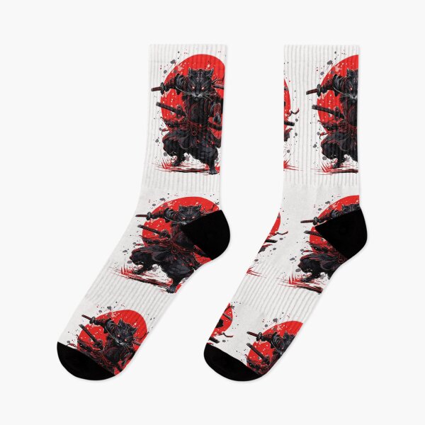 Item preview, Japanese Ninja Cat Graphic For Men Boys Women Kids Premium Tri-Blend designed and sold by cawtoon.
