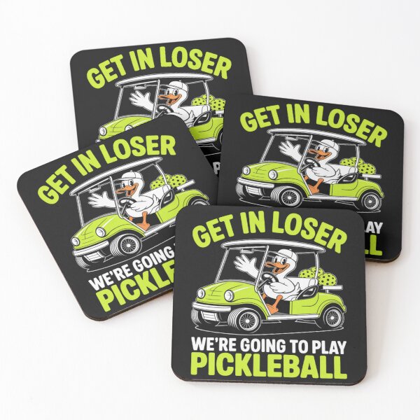 Item preview, Get In Loser We're Going To Play Pickleball Goose designed and sold by Vastingan.