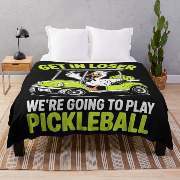 Item preview, Get In Loser We're Going To Play Pickleball Goose designed and sold by Vastingan.