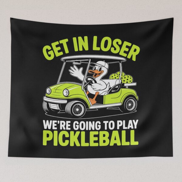 Item preview, Get In Loser We're Going To Play Pickleball Goose designed and sold by Vastingan.