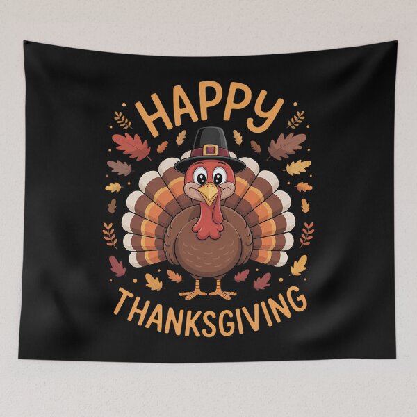 Item preview, Happy thanksgiving for turkey day family dinner designed and sold by JonBarnes22.