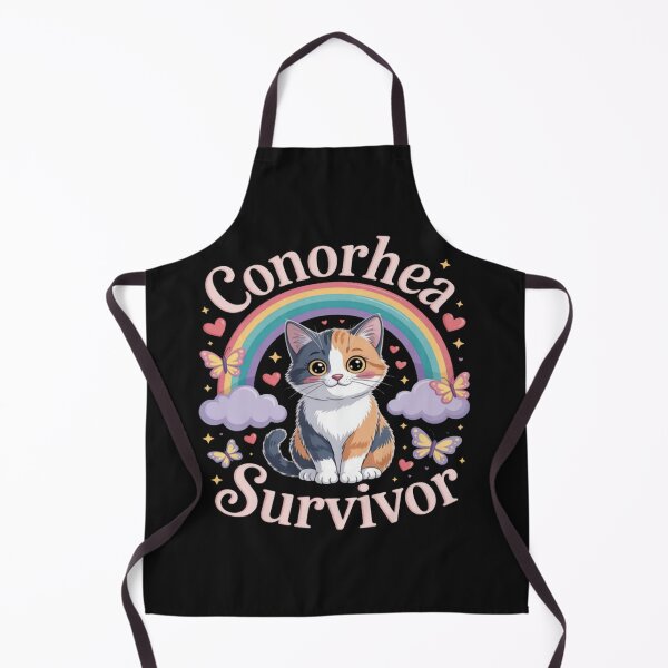 Item preview, Gonorrhea Survivor Funny Cat designed and sold by Vastingan.