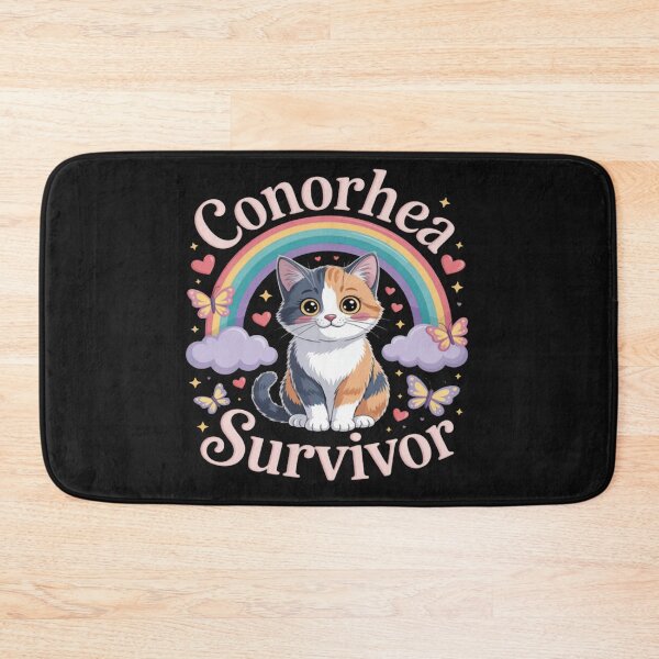 Item preview, Gonorrhea Survivor Funny Cat  designed and sold by Vastingan.