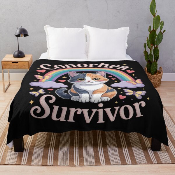 Item preview, Gonorrhea Survivor Funny Cat  designed and sold by Vastingan.