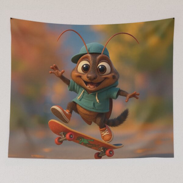 Item preview, Skater Pennsylvania Wood Cockroach designed and sold by Sillytoe.