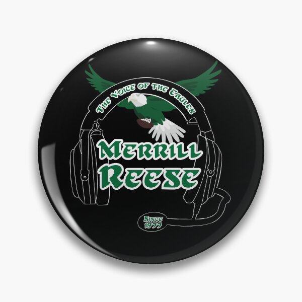 Item preview, Merrill Reese Voice of the Eagles Since 1977 designed and sold by RageArt4Me.