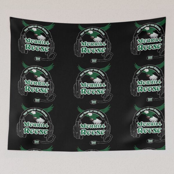 Item preview, Merrill Reese Voice of the Eagles Since 1977 designed and sold by RageArt4Me.
